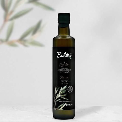 500 ml Özel Seri Erken Hasat Natürel Sızma Zeytinyağı — Boltaç Zeytinyağı
