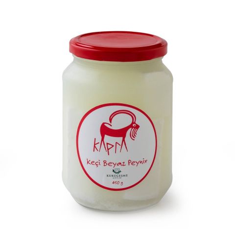 Kapra Keçi Beyaz Peynir 450 gr — Kuruçeşme Çiftliği Muhasebe